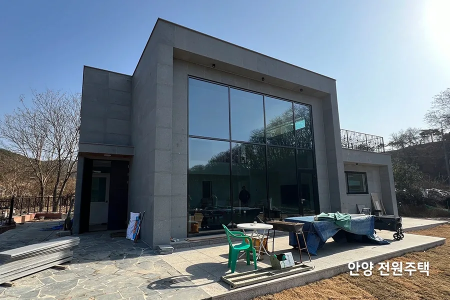 안양 전원주택 단열필름 시공 사례
