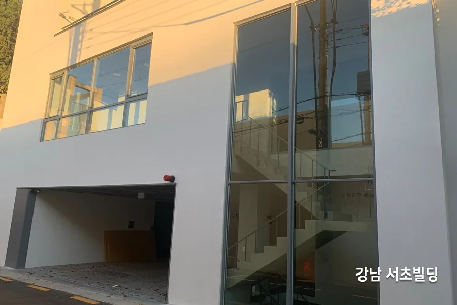 강남 서초빌딩 사무실 단열필름 시공 사례